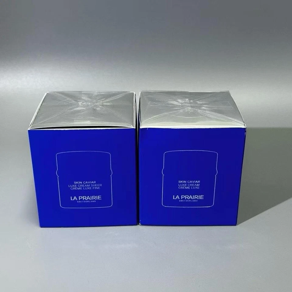 Crema La Prairie Skin Caviar Luxe 1,7 oz / 50 ml - Paquete de 2 - Nueva y sellada - Pr Foto 1 de 3