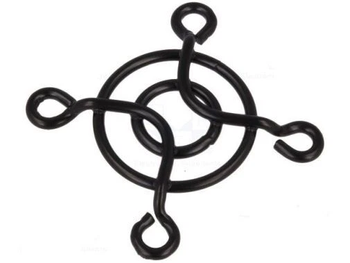 Lüftergitter 30x30 mm 30mm Lüfter Gitter schwarz - Bild 1 von 1