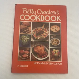 Betty Crocker 1979 Cookbook New and Revised Edition 2nd Printing Vintage Golden - Picture 1 of 14