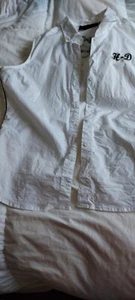 camicia harley davidson donna taglia xl bianca con bottoni - Foto 1 di 9