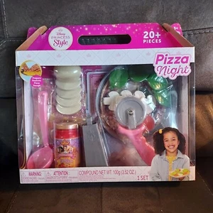 Disney Princess Majestic Meals Pizza Night Meal Kit Plastic multi color NEW - Picture 1 of 8