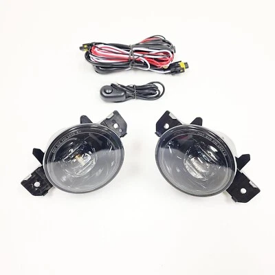 Fit 2004-2016 Nissan Sentra LED Fog Driving Lights Clear Lens with Wire Switch Foto 1 de 4