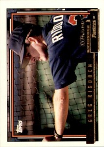 1992 Topps Gold Winners Greg Riddoch #351