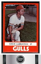 Steve Lubratich 1980 TCMA Salt Lake City Gulls #14 California Angels