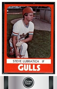 Steve Lubratich 1980 TCMA Salt Lake City Gulls #14 California Angels