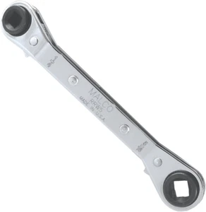 4-Size Refrigeration Offset Ratchet Wrench - Picture 1 of 12