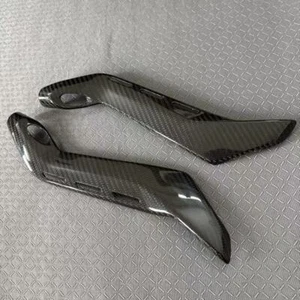 Carbon Fiber Frame Cover Rear Seat Side Panel For DUCATI Panigale V4 V4S/R 18-23 - Picture 1 of 12