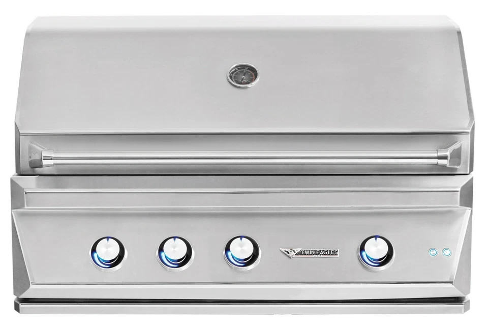 Twin Eagles 42" 3-Burner Natural Gas Grill Sear & Rotisserie - TEBQ42R-CN