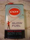 Vintage COX Glow Fuel Can One Pint Flying Model Airplanes - FULL - Never Used