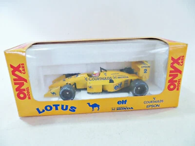 ONYX FORMULA 1 MODELS 008 'LOTUS HONDA 100T, SATORU NAKAJIMA #2' 1:43 MIB/BOXED - Image 1 of 4