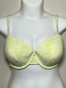 Cacique Damen 42D grün bequem Baumwolle T-Shirt BH mit Bügel gepolstert - Bild 1 von 4