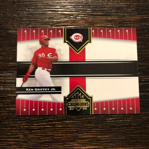2005 Donruss Champions Baseball Card #14 Ken Griffey Jr. Cincinnati Reds