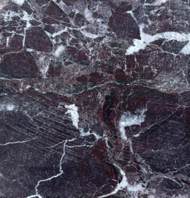 Tile Marble Rosso Levanto Remodel Stone Floor Wall About 4x4 SAMPLE TS-98A - Image 1 of 4