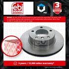 2X Brake Discs Pair Vented Fits Bmw 118 E87 2.0 Front 04 To 07 284Mm Set Febi