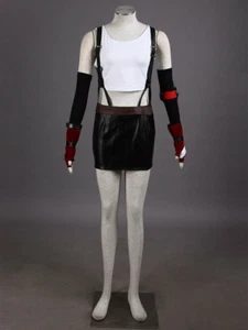  Final Fantasy VII Tifa Lockhart Halloween Christmas Cosplay Costume Set - Picture 1 of 11