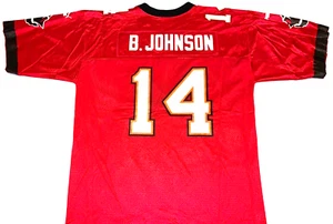 Rare! 2001 Brad Johnson Tampa Bay Buccaneers Puma NFL Football Jersey New! LARGE - Picture 1 of 2
