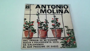 Antonio Molina " Del Jardin De Mi Illusion " EP 7 " Espagnol Single G/G Be / - Picture 1 of 1