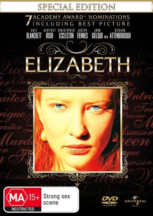 Elizabeth DVD, (LIKE NEW) REGION 4 - image 1 of 1
