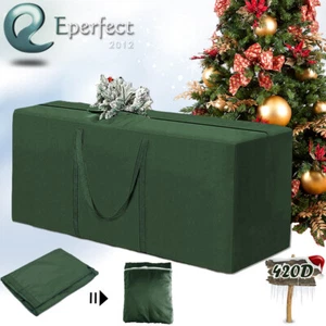 Christmas Tree Storage Bag Up to 9 FT Disassembled Tree Heavy Duty with Handles - Picture 1 of 8