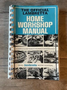 LAMBRETTA 75 100 125 150 175 200 INCL Li TV SX GP DL & J FACTORY REPAIR MANUAL - Picture 1 of 4