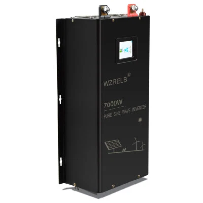 48V Pure Sine Wave Inverter 120/240VAC Split Phase 7000W Solar Home System Car - Image 1 of 4