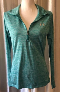 Under Armour Semi Fitted 1/3 Zip Top Gr. M - Bild 1 von 5