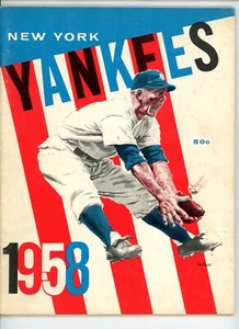 1958 New York Yankees Jahrbuch TOP ZUSTAND *JAY* (2) - Bild 1 von 1