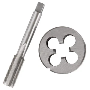 M12 x 1.5mm HSS Metric Tap And Die Set Thread Tap And Round Thread Die Right ... - Picture 1 of 6