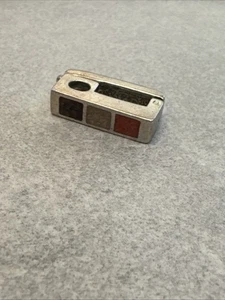 Colgante único de plata de ley 925 con incrustación de astillas con marca Oco K26 - Imagen 1 de 8