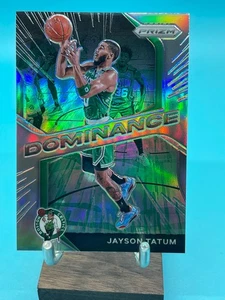 2020-21 Panini Prizm #9 Jayson Tatum Dominance Prizms Silver Boston Celtics - Picture 1 of 2