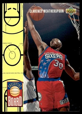 1993-94 Upper Deck Clarence Weatherspoon Philadelphia 76ers #427 - Image 1 of 2