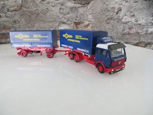 Herpa 1/87 MB NG Wechselbrücken -Hängerzug Heinrich Koch Osnabrück in OVP - Bild 1 von 6