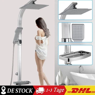 Duschsystem Regendusche Duschset Duscharmatur Massage Duschpaneel mit Handbrause - Bild 1 von 4