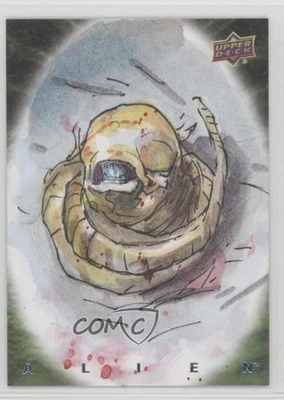 2017 Upper Deck Alien Movie Sketch 1/1 Fabian Quintero Auto - Image 1 of 3