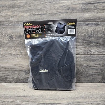 Chaleco de malla acolchada protector de pecho de paintball Cabela's 60 pulgadas Nuevo Amortiguador  Foto 1 de 4