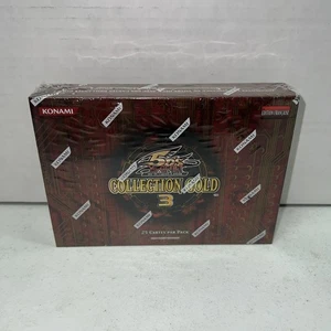 ONE YuGiOh 5D's GOLD Series-3 Booster Pack Factory Sealed Gold Foil French - Picture 1 of 2