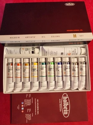 NEW Holbein Extra Fine Oil Colors -20ml H Set Assortment New Fresh H905 Free Sh - Image 1 of 3