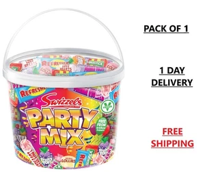 Swizzels Party Mix Tub 785g Retro Sweets in Bulk Vegan Friendly Family Favourite - Picture 1 of 7