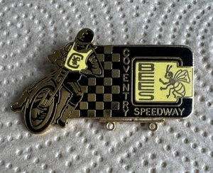 Vintage Coventry Bees Speedway Badge - Free Shipping - Picture 1 of 2