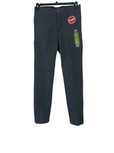 Dickies Slim Fit Straight Leg Pants Boys 18 Charcoal Gray New - Picture 1 of 3