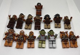 LEGO Lord of the Rings Lot Of 15 Moria Gundabad Orcs Minifigures  Lotr Hobbit