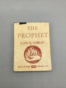 The Prophet by Kahlil Gibran – 1966 HC Alfred A. Knopf – Vintage Pocket Book - Picture 1 of 9