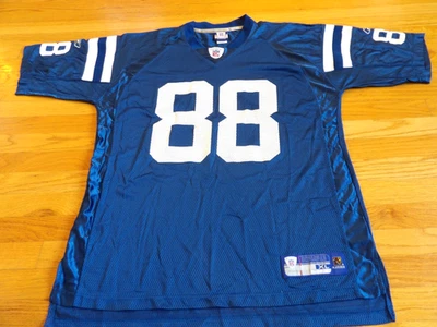 CAMISETA AZUL MARVIN HARRISON NUEVA SIN ETIQUETAS REEBOK NFL INDIANAPOLIS COLTS TALLA XL Foto 1 de 4
