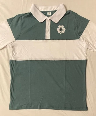 Boston Red Sox IRISH HERITAGE NIGHT Fenway Park SGA Rugby Long Sleeve Shirt (XL) - Image 1 of 4