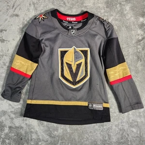 Maglia Hockey Bambini Vegas Golden Knights NHL Gioventù S M Fanatici Grigio Oro Rosso - Foto 1 di 11