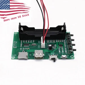 PAM8403 5W+5W Stereo Bluetooth Audio Receiver Amplifier 18650 Charger Module - Picture 1 of 5