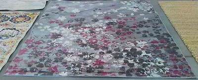 Alfombra LT GRIS/PÚRPURA 8'-0" x 8'-0" defecto, precio reducido 1172770263 ADR115M-8SQ Foto 1 de 4