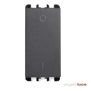 SIMON URMET NEA 10162 INTERRUTTORE BIPOLARE 2P 16A 1 MODULO ANTRACITE - Foto 1 di 1