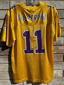 NFL Youth Minnesota Vikings Gold Reebok Trikot Dante Culpepper 11 Gr. XL 18-20 - Bild 1 von 4