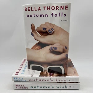Bella Thorne Autumn Falls Books Lot of 3 Series Hardcover Falls, Wish, Kiss - Picture 1 of 9